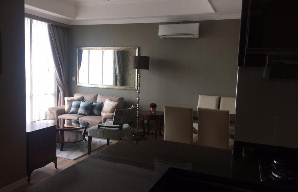 Sewa Apartemen Kuningan City 2BR, 1BA, fully furnished, city view